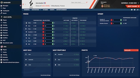 Pro Basketball Manager 2023 (PC) - Steam Key - CIS - 9