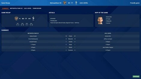 Pro Basketball Manager 2024 (PC) - Steam Key - EUROPE - 8