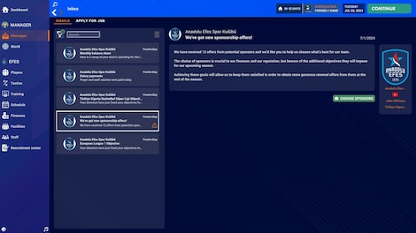Pro Basketball Manager 2025 (PC) - Steam Key - GLOBAL - 10