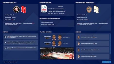 Pro Basketball Manager 2025 (PC) - Steam Key - GLOBAL - 8