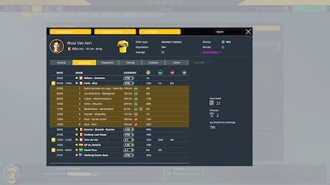 Pro Cycling Manager 2021 (PC) - Steam Key - GLOBAL - 6