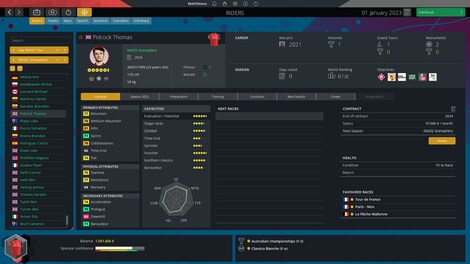Pro Cycling Manager 2023 (PC) - Steam Key - EUROPE - 6