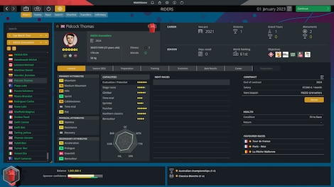 Pro Cycling Manager 2023 (PC) - Steam Key - LATAM - 6