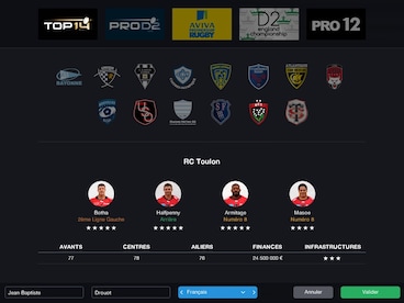 Pro Rugby Manager 2015 Steam Gift GLOBAL - 34