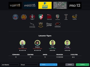 Pro Rugby Manager 2015 Steam Gift GLOBAL - 30