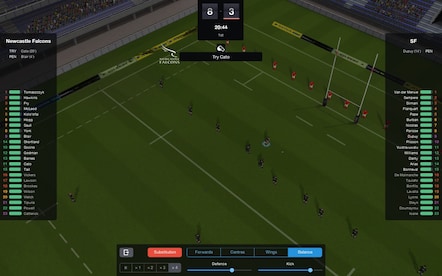 Pro Rugby Manager 2015 Steam Key GLOBAL - 28