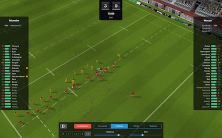 Pro Rugby Manager 2015 Steam Key GLOBAL - 23