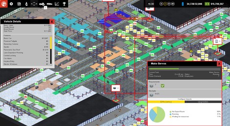 Production Line: Car factory simulation (PC) - Steam Gift - EUROPE - 3