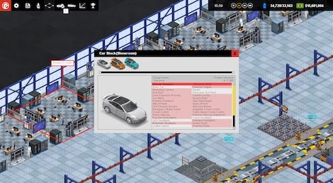Production Line: Car factory simulation (PC) - Steam Key - GLOBAL - 4