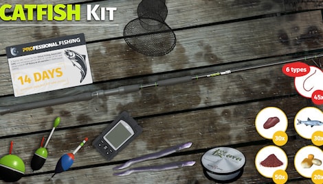 Professional Fishing: Catfish Kit (PC) - Steam Gift - GLOBAL - 0