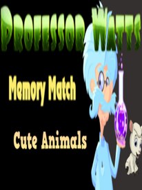 Professor Watts Memory Match: Cute Animals (PC) - Steam Key - GLOBAL - 1