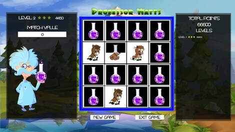 Professor Watts Memory Match: Cute Animals (PC) - Steam Key - GLOBAL - 3
