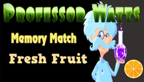 Professor Watts Memory Match: Fresh Fruit (PC) - Steam Key - GLOBAL - 0