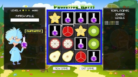 Professor Watts Memory Match: Fresh Fruit (PC) - Steam Key - GLOBAL - 3