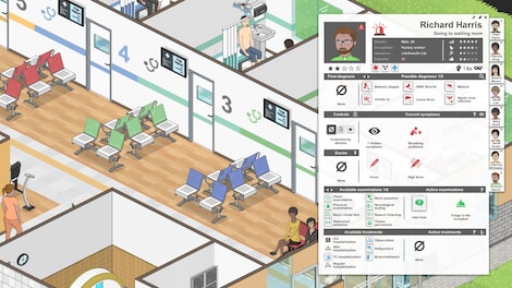 Project Hospital - Department of Infectious Diseases (PC) - Steam Gift - GLOBAL - 3