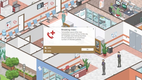 Project Hospital - Department of Infectious Diseases (PC) - Steam Gift - GLOBAL - 4