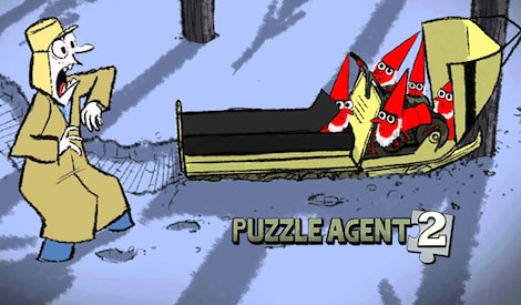 Puzzle Agent 2 (PC) - Steam Key - GLOBAL - 2