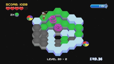 Q*bert REBOOTED: The XBOX One @!#?@! Edition Xbox Live Key UNITED STATES - 10