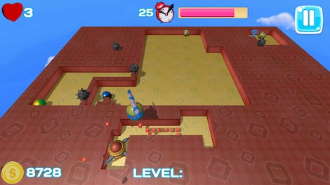 Qix: Xonix Casual Edition (PC) - Steam Key - GLOBAL - 9