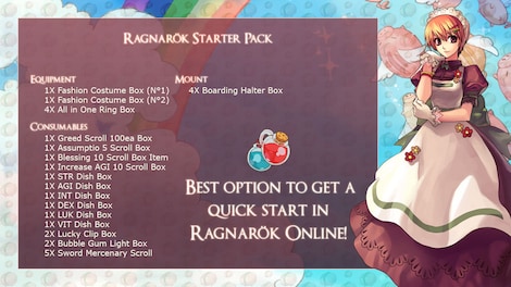 Ragnarok Online - Starter Pack Steam Key GLOBAL - 2