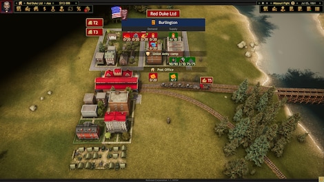 Railroad Corporation - Civil War (PC) - Steam Key - GLOBAL - 3