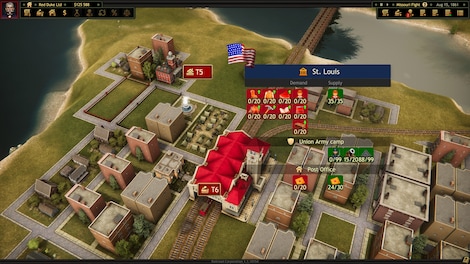 Railroad Corporation - Civil War (PC) - Steam Key - GLOBAL - 5