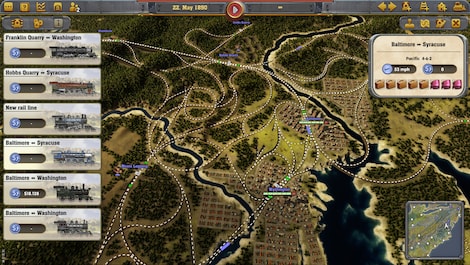 Railway Empire Complete Collection (PC) - Steam Key - GLOBAL - 12