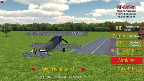 RC-AirSim - RC Model Airplane Flight Simulator Steam Gift GLOBAL - 9