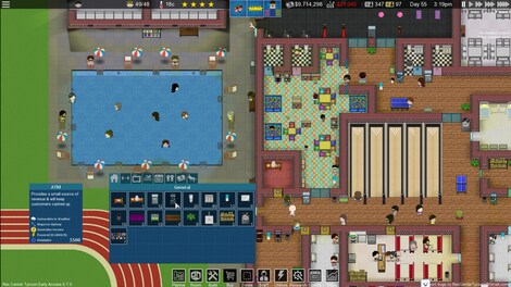 Rec Center Tycoon - Management Simulator PC - Steam Key - GLOBAL - 5