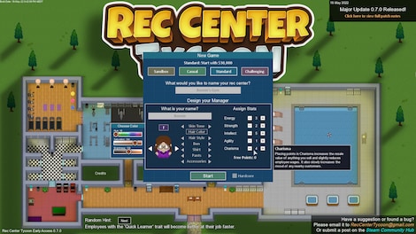 Rec Center Tycoon - Management Simulator PC - Steam Key - GLOBAL - 10