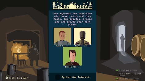 Reigns: Game of Thrones Steam Key GLOBAL - 3