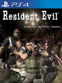 Resident Evil HD REMASTER PSN PS4 Key NORTH AMERICA - 1