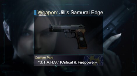Resident Evil: Revelations / Biohazard: Revelations - Jill's Samurai Edge + Custom Part S.T.A.R.S. Steam Gift GLOBAL - 5
