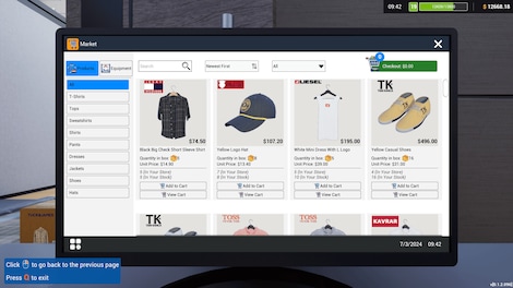 Retail Company Simulator (PC) - Steam Account - GLOBAL - 3
