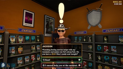 Retro Rewind: Video Store Simulator (PC) - Steam Account - GLOBAL - 8
