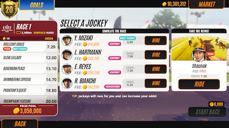 Rival Stars Horse Racing: Desktop Edition (PC) - Steam Key - GLOBAL - 7
