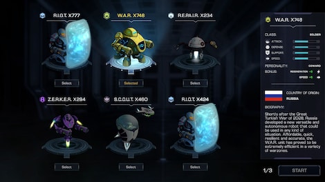 Robothorium: Sci-fi Dungeon Crawler Steam Key GLOBAL - 11
