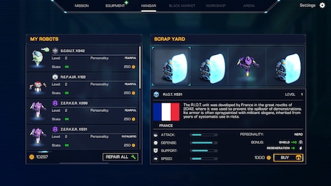 Robothorium: Sci-fi Dungeon Crawler Steam Key GLOBAL - 8