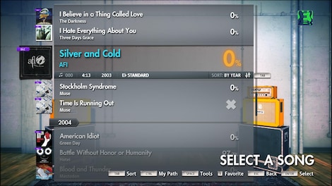 Rocksmith 2014 - AFI “Silver and Cold” Steam Gift GLOBAL - 5