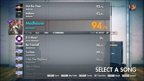 Rocksmith 2014 - Anthrax - “Madhouse” Steam Gift GLOBAL - 3