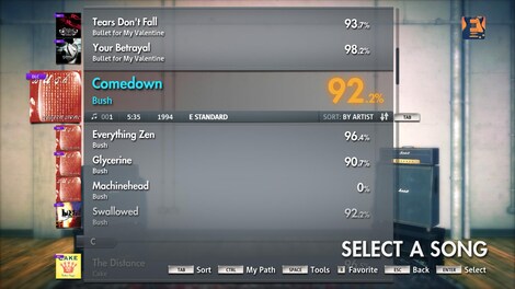 Rocksmith 2014 - Bush - Comedown Steam Gift GLOBAL - 0