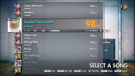 Rocksmith 2014 - Sublime - “Smoke Two Joints” Steam Gift GLOBAL - 4