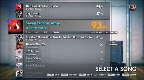 Rocksmith 2014 - The White Stripes - Seven Nation Army Steam Key GLOBAL - 0