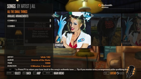 Rocksmith - blink-182 - All The Small Things Steam Key GLOBAL - 2