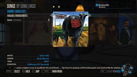 Rocksmith - blink-182 - Dammit Steam Gift GLOBAL - 5