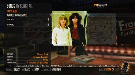 Rocksmith - Cheap Trick - Surrender Steam Gift GLOBAL - 4