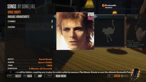 Rocksmith - David Bowie - Space Oddity Steam Key GLOBAL - 4
