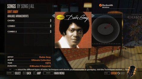 Rocksmith - Dobie Gray - Drift Away Steam Key GLOBAL - 3