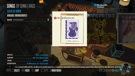 Rocksmith - Eric Johnson - Cliffs of Dover Steam Key GLOBAL - 5