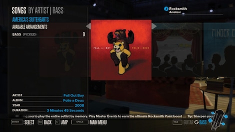 Rocksmith - Fall Out Boy - America's Suitehearts Steam Key GLOBAL - 3